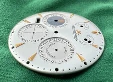Authentic Jaeger-LeCoultre Master 8 Days Perpetual Silver Rose Gold Dial-OC#314 2