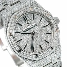 Audemars Piguet 33MM Royal Oak Silver Dial ’S Stainless Steel - 67651 2