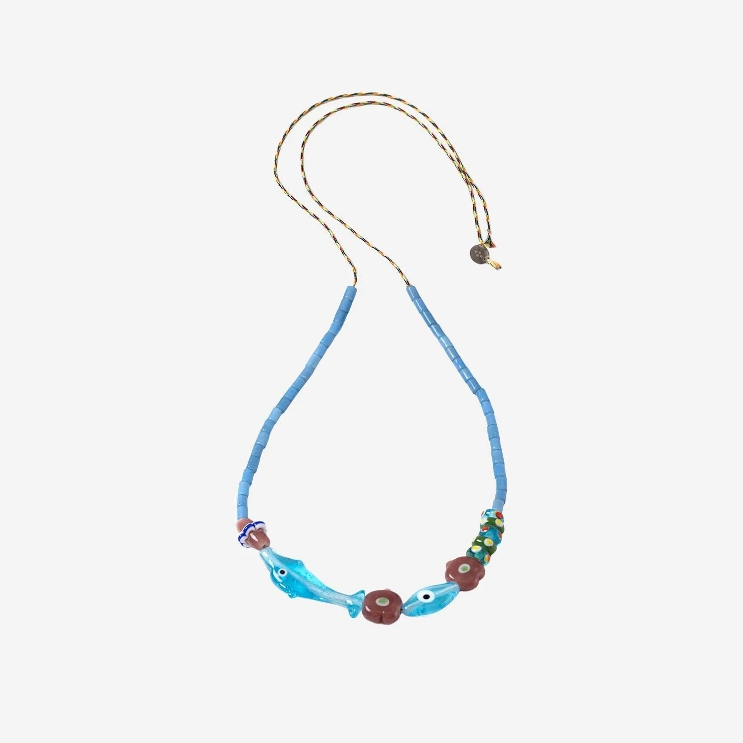 Sorbet Island Bead With Dolphin Charm — /fabric 2