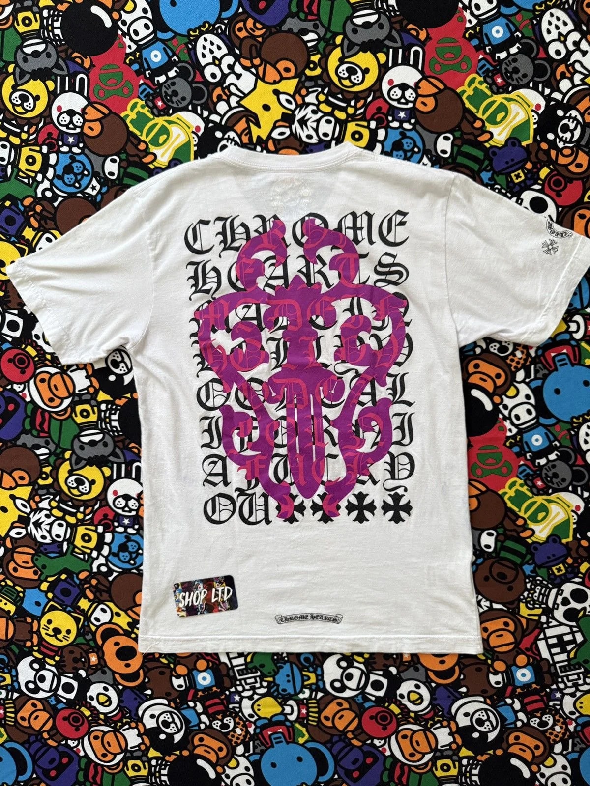 Chrome Hearts — Hearts Dagger Logo Tee — streetwear — resale