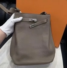 Hermès So Kelly 22 Etoupe Palladium 4