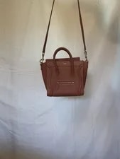 Celine — Celine Luggage Satchel Top Handle W/ Detachable Strap — Handbag — resale