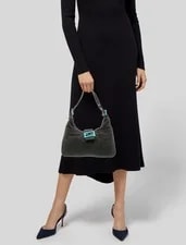 Fendi Double Flap Baguette Y2K Authentic 2