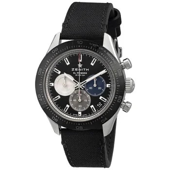 Chronomaster El Primero Chronograph Automatic Black Dial Watch 03.3200.3600/21.C903 4