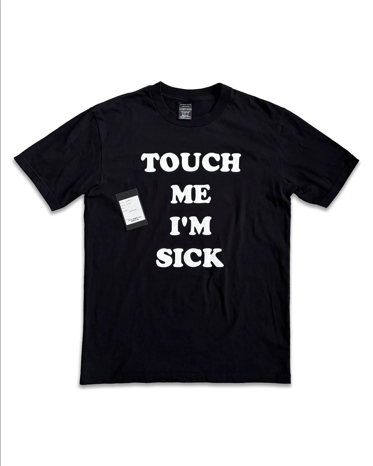 Number (N)ine — Number (N)ine 03AW “Touch Me I’m Sick” Reissue Tee — streetwear — resale