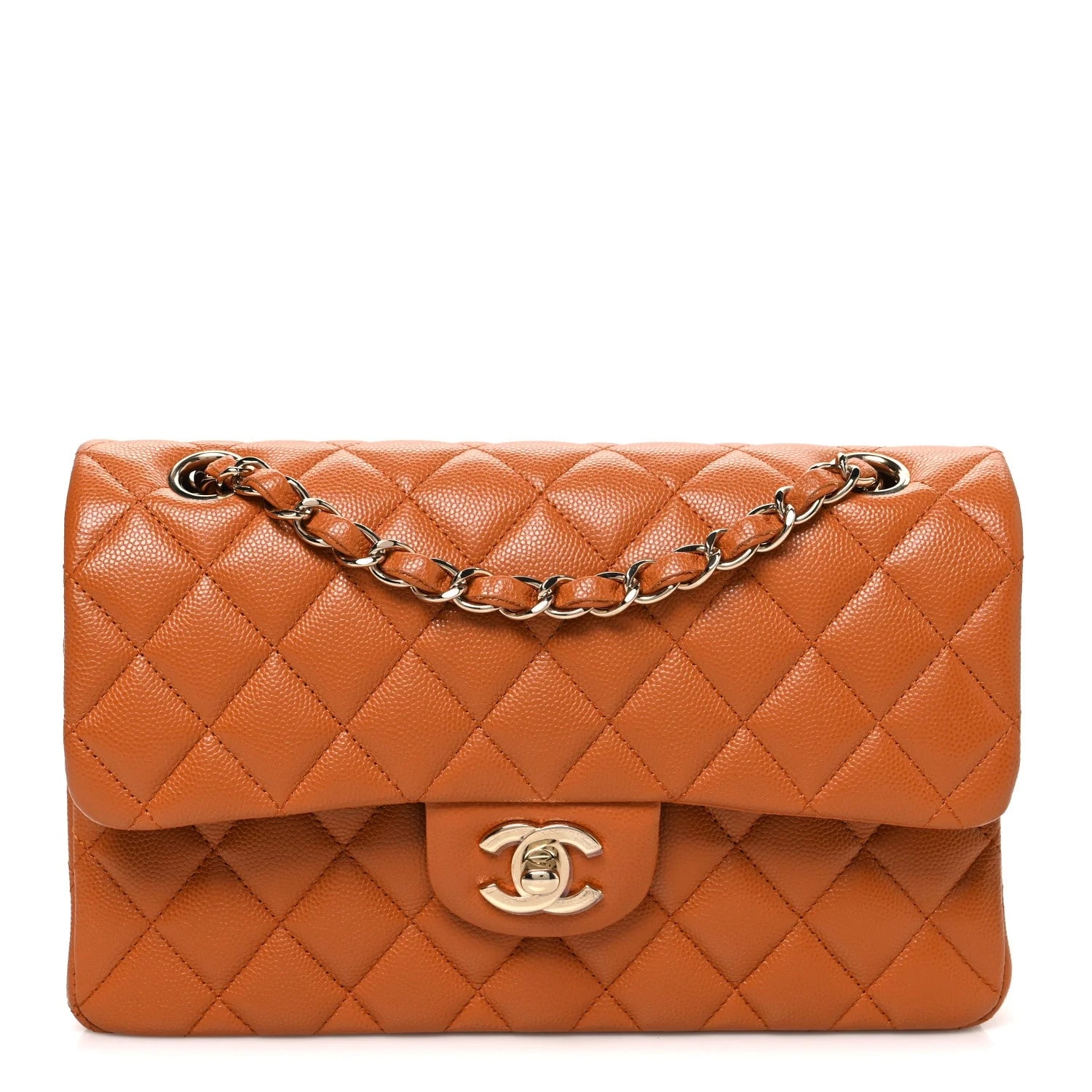 Chanel — Quilted Small Double Flap Light — Handbag — resale
