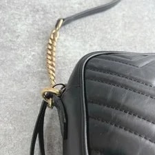 Gucci GG Marmont Quilted Chain Camera 447632 2