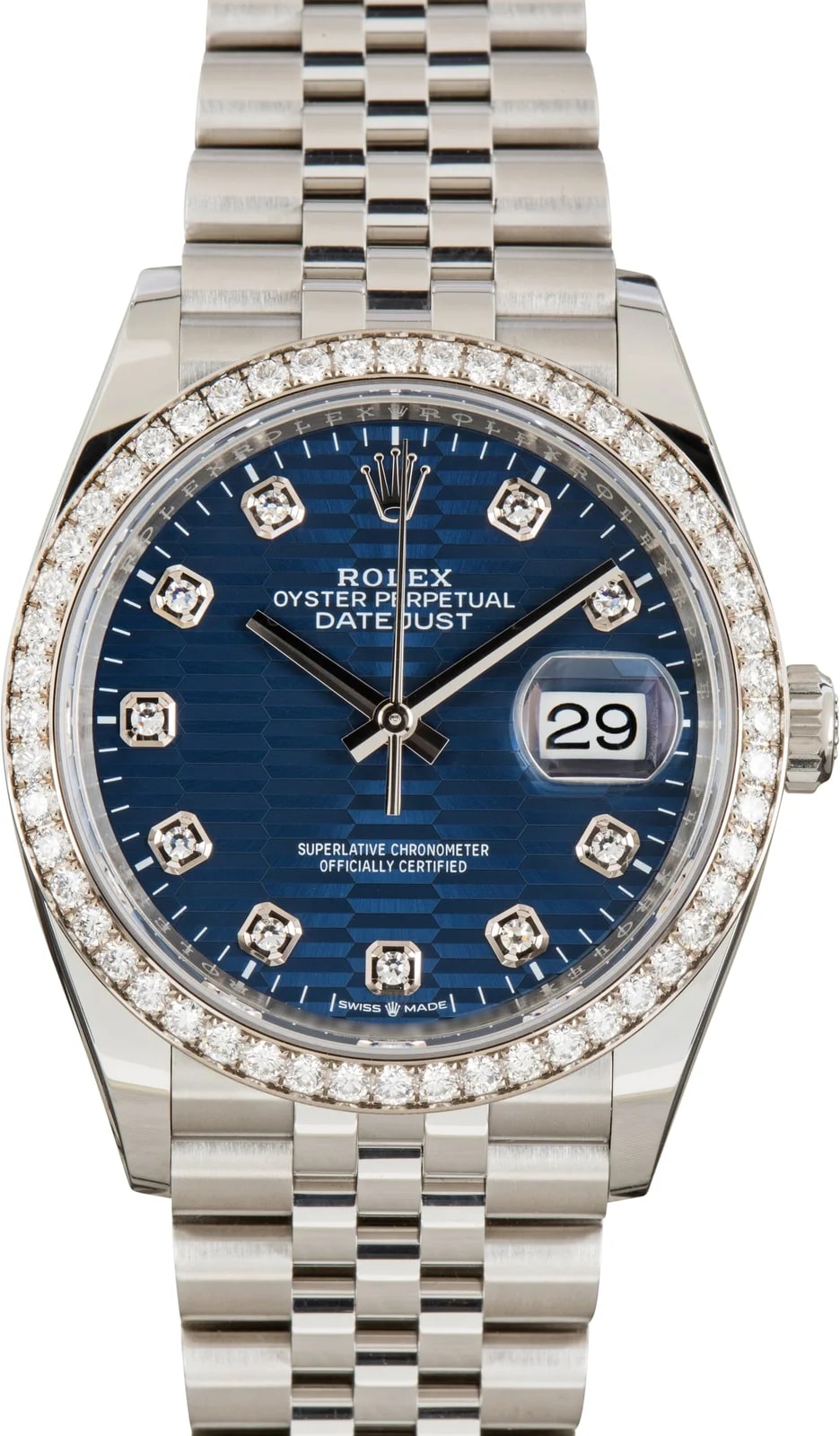 Rolex Datejust 36 Ref 126284 Blue Diamond Dial 2