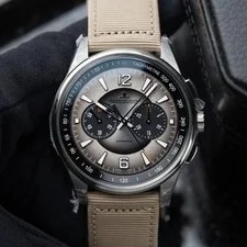 Jaeger-LeCoultre Polaris Stickered 6/2025 Chronograph Silver Grey Dial 42