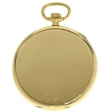 Rolex Cellini White Roman Pocket Watches 3761/8 K18 Yellow Gold 2