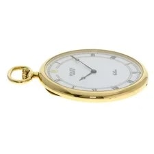 Rolex Cellini White Roman Pocket Watches 3761/8 K18 Yellow Gold 3