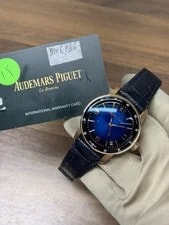 Audemars Piguet — Audemars Piguet Code 11.59 41MM 15210OR.OO.A028CR.01 Smoke Blue Dial Rose Gold — Watch — resale