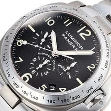 Panerai Luminor Chronograph PAM00072 Stainless Steel 40mm Tachymeter #KMW705 2