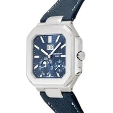 Patek Philippe Cubitas 5822P-001 Platinum Diamond 45.0mm Blue Dial #YKW009 4