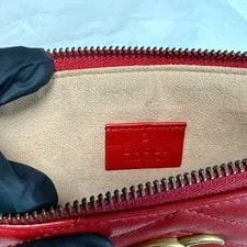 Gucci Matelassé GG Marmont Zip (100% Authentic) 4
