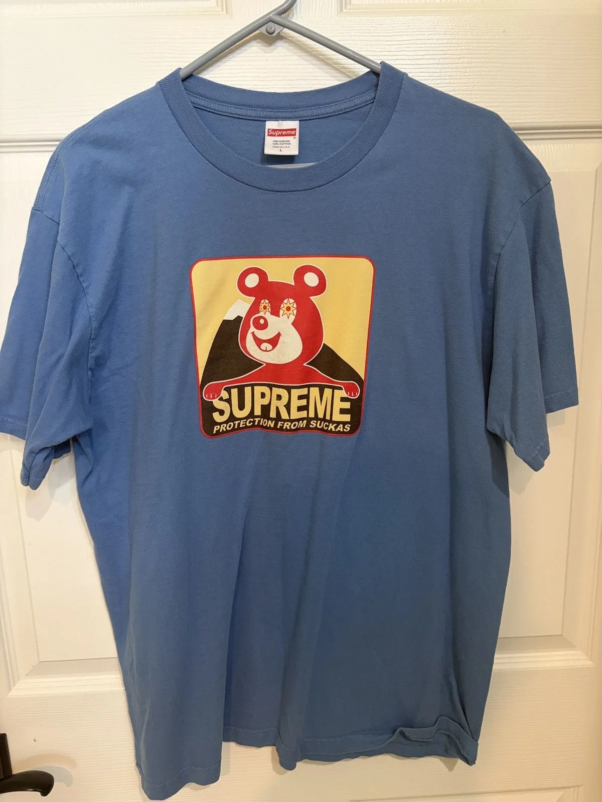 Supreme — Supreme Protection From Suckas Tee — streetwear — resale