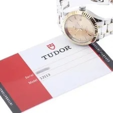 Tudor — Tudor Style 12113 28mm Ss/yg Gold Dial Automatic Date #C232 — Watch — resale