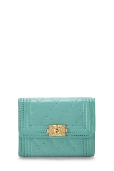 Chanel — Boy Flap Card Holder — Accessory — resale
