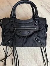Balenciaga — Balenciaga Classic Mini City Studs Crossbody Auth 300295 — Handbag — resale