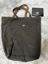 Bottega Veneta — Bottega Veneta Reversible Leopard PrintNylon With Mirror — Handbag — resale