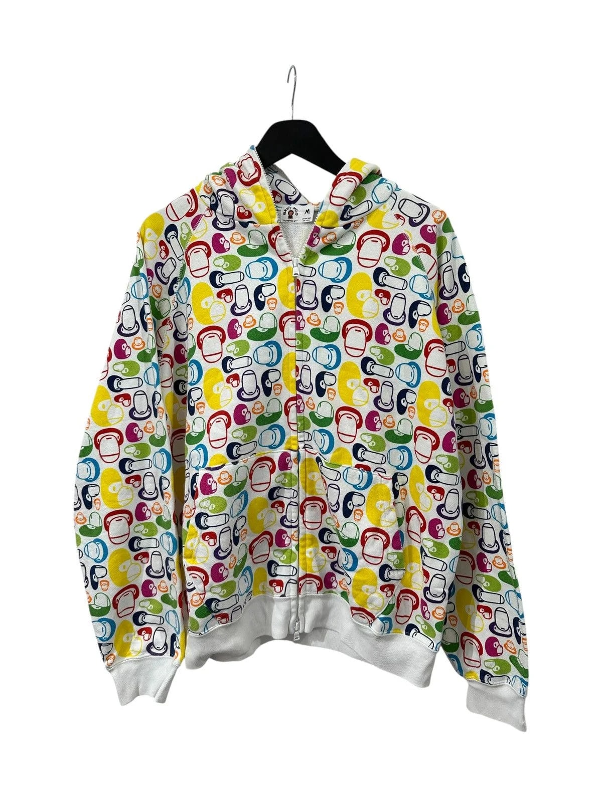 BAPE — Bape Baby Milo All Over Print Zip Up — streetwear — resale