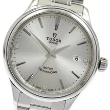Tudor — Tudor 12500 Style Date 3P Diamond From Japan G0705 — Watch — resale