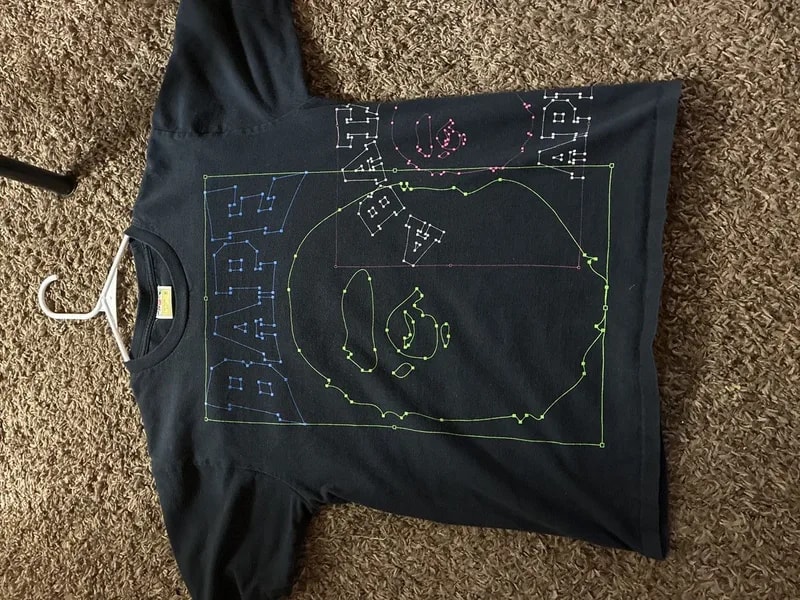 Bape tee shirt 2