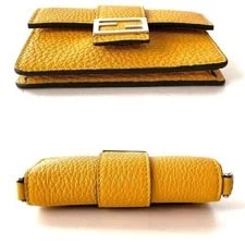 Fendi Baguette Card Case Strap Crossbody Auth From Japan 4