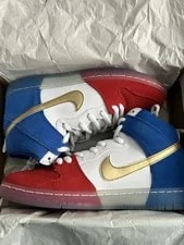 Nike SB Dunk High Paris Sz 9.5 313171 674 2
