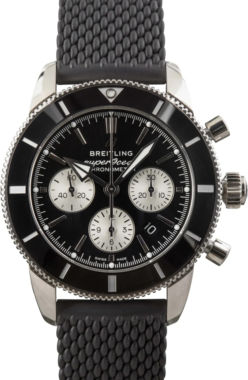Breitling — Breitling Superocean Heritage B01 Chronograph 44 Black Dial — Watch — resale