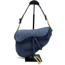 Dior — Dior Embroidery Medium Saddle Item New Store Promo — Handbag — resale