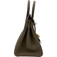 Hermes Birkin 25 W Stamp Etoupe Hardware Dust #OK029 2