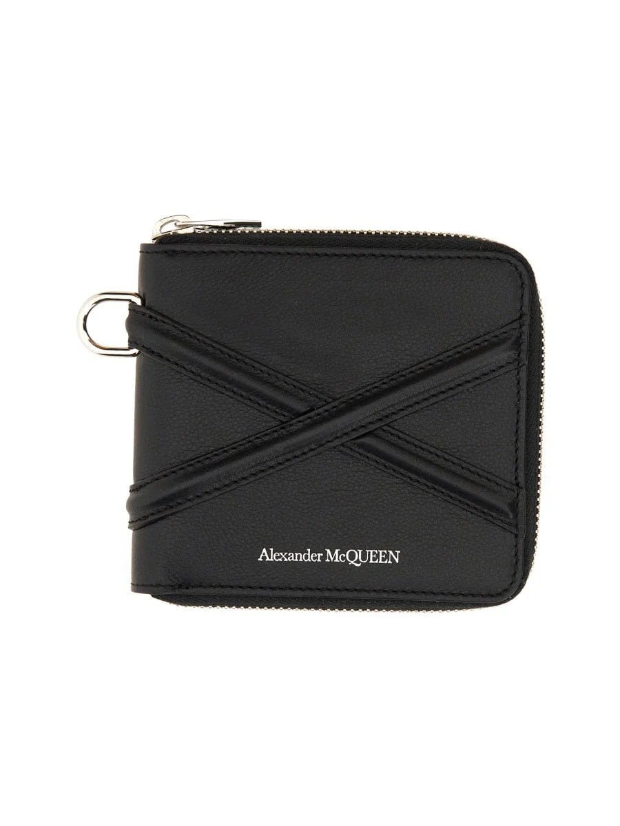 Alexander Mcqueen Harness Wallet — Calf Skin 3