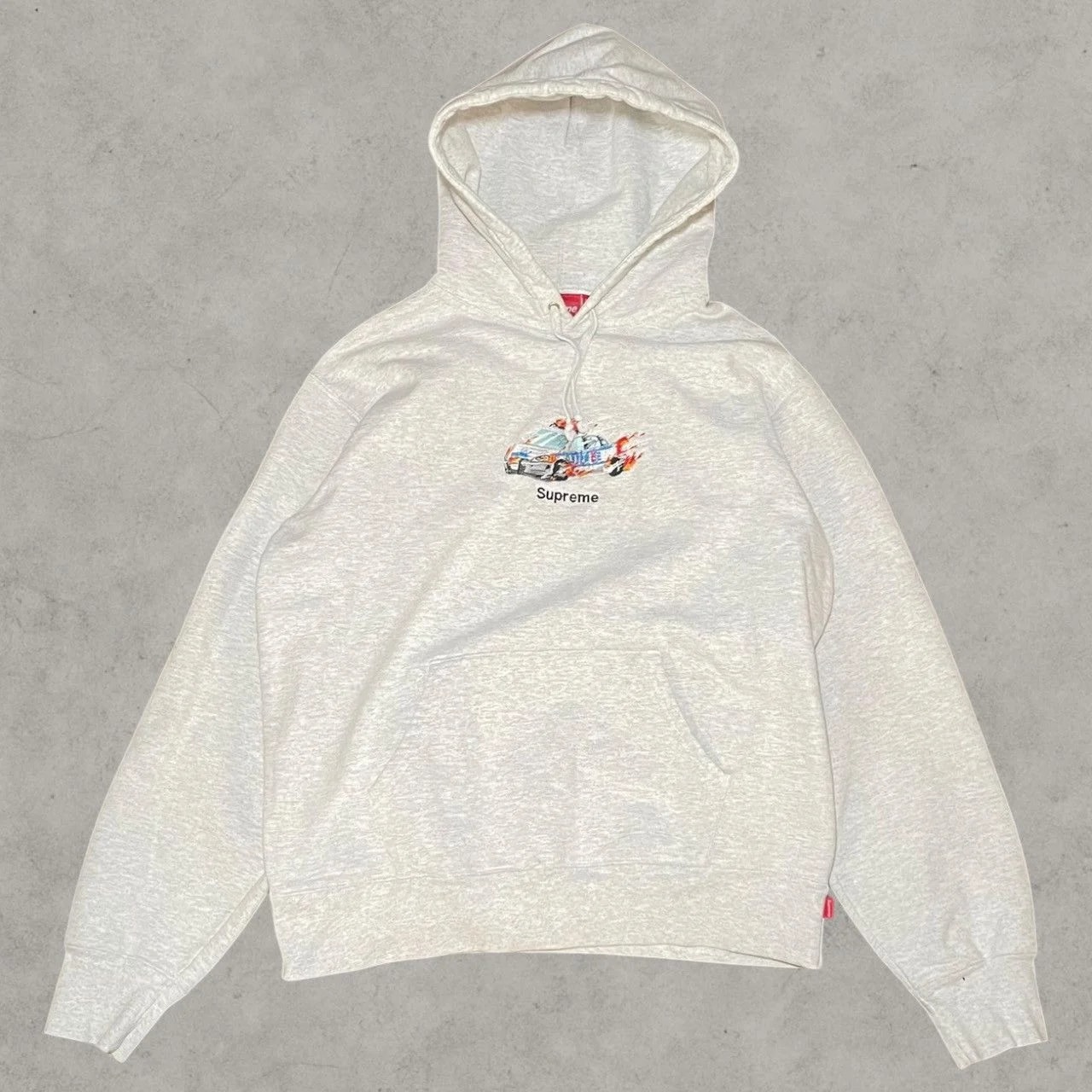 Supreme — Supreme Cop Car Embroidery Hoodie — streetwear — resale