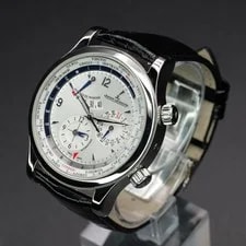 Jaeger-LeCoultre Master World Geographic Q1528420 42MM Steel Silver Dial Wrty 2