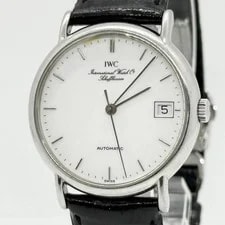 IWC Company cal.37521 White Dial Automatic Leather Working 2