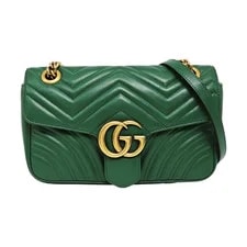 Gucci — Gucci Marmont Series Logo Chain Quilted - Very Good #ZPEXM7 — Handbag — resale