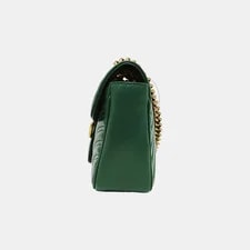 Gucci Marmont Series Logo Chain Quilted - Very Good #ZPEXM7 3