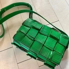 Bottega Veneta — Bottega Veneta Cassette Fringe Sheep — Handbag — resale