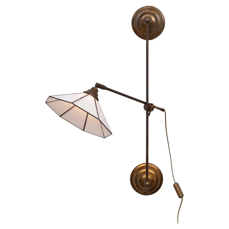 Tiffany Style Adjustable Wall 1960s — lighting — resale