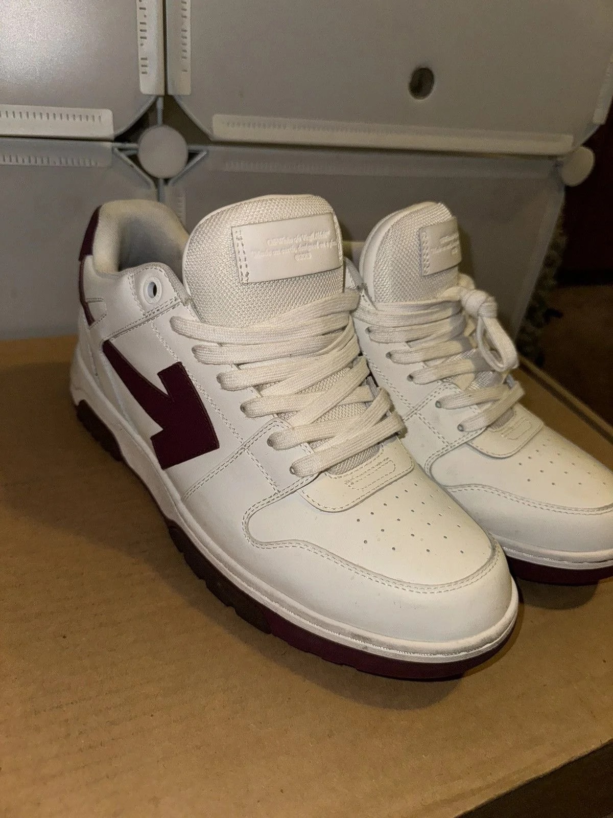 Off-White — Off-White Out of Office and — Sneaker — resale