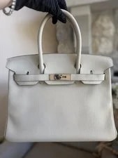 Hermès Birkin 30 PHW Stamp T 3