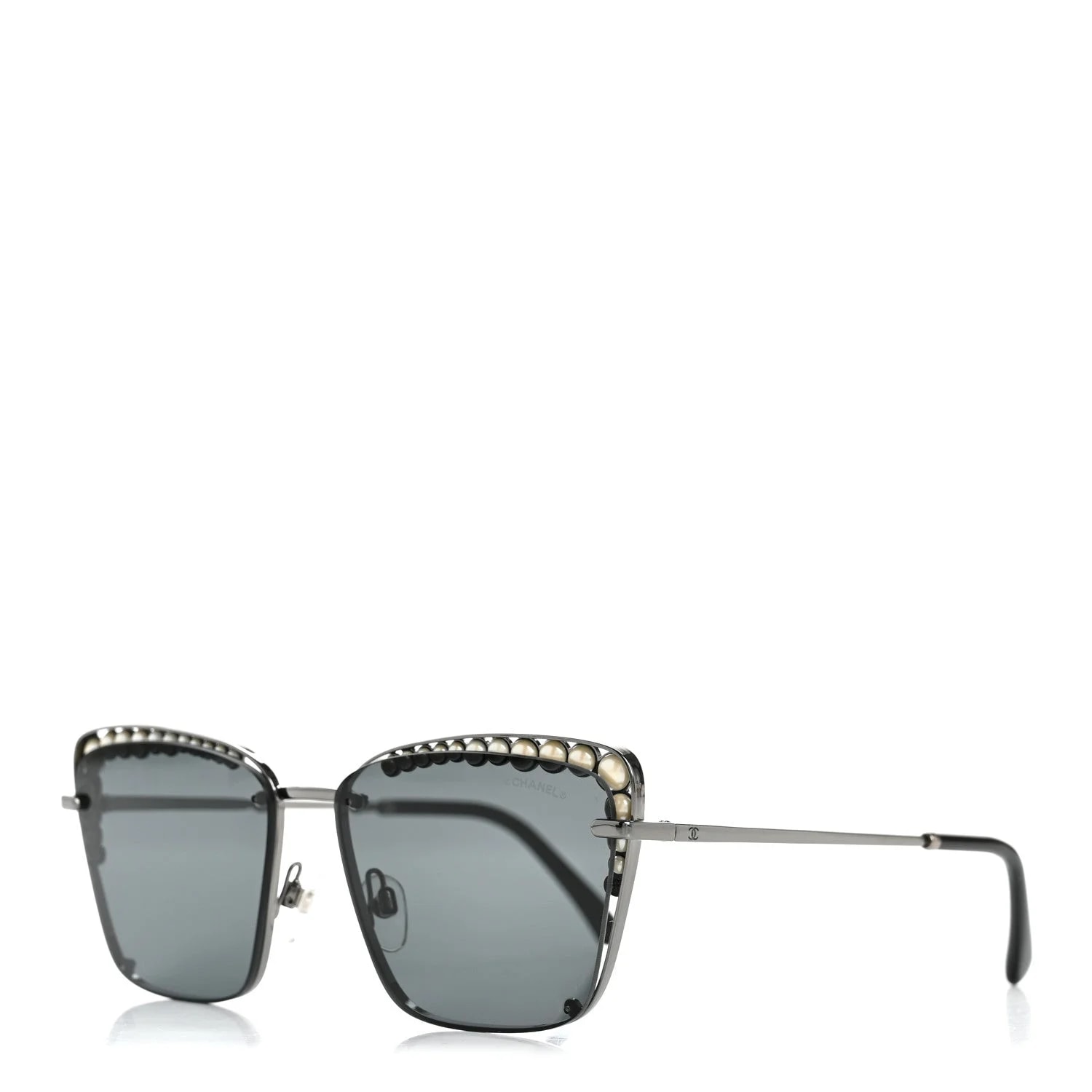 Chanel — Square Frame Sunglasses 4235-H Dark — Accessory — resale