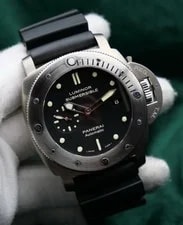 Panerai Luminor Submersible PAM00305 Black Dial Steel 47mm Automatic 4