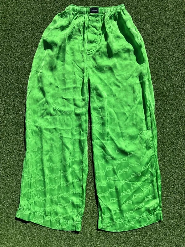 Balenciaga — Balenciaga Monogram Pajama Pants — Clothing — resale