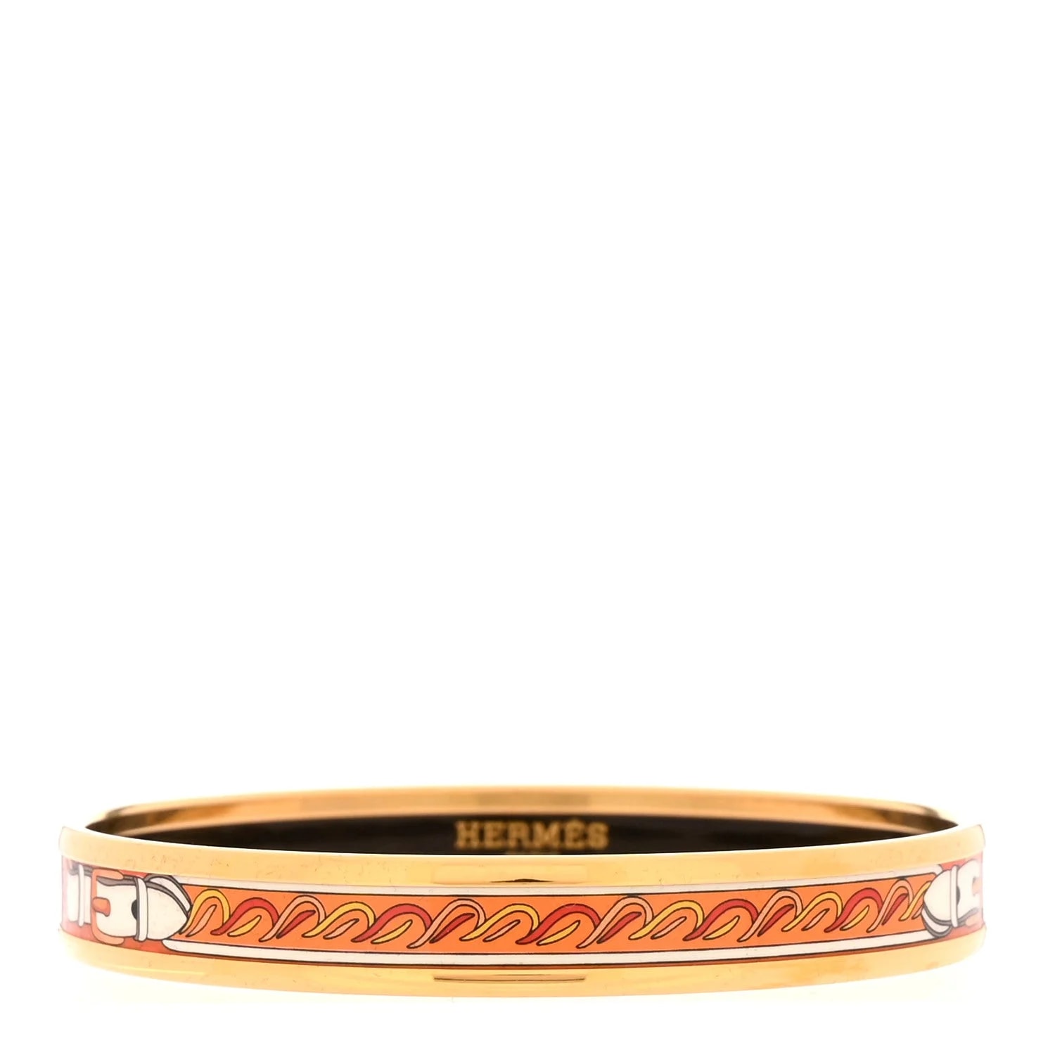 Hermès — Enamel Printed Narrow 65 — Jewelry — resale