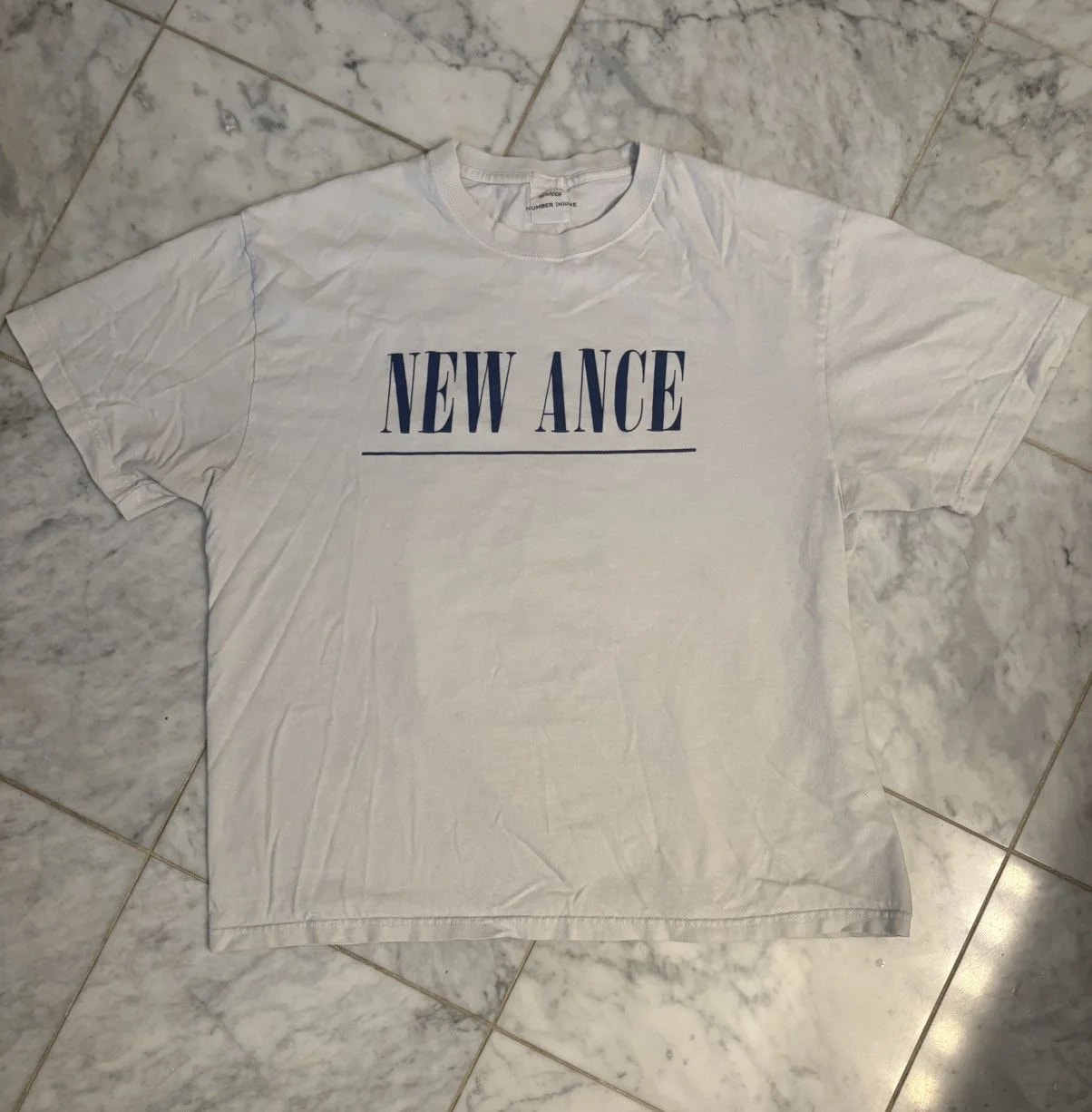 Number (N)ine — Number (N)ine X New Ance Tee — streetwear — resale