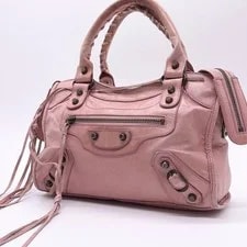 Balenciaga — Balenciaga the City Editors Studs Tassel Top Handle Unit — Handbag — resale