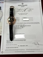 2021 Patek Philippe 5205R-010 Black Dial Annual Calendar 40mm W/ Box & Papers 3