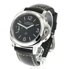 Officine Panerai Luminor Logo 44MM PAM01084 44mm SS Black #C4080 2